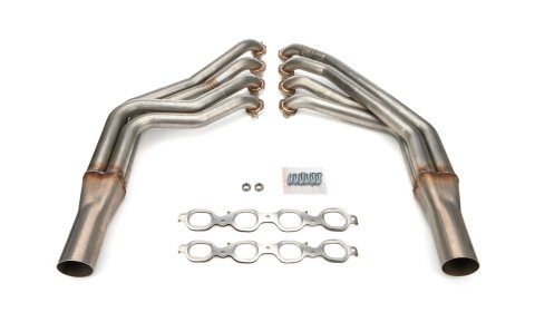 Headers - Long Tube - 1.875 in Primary - 3 in Collector - Stainless - Natural - GM GenV LT-Series - GM F-Body 1967-69 / X-Body 1968-74 - Pair