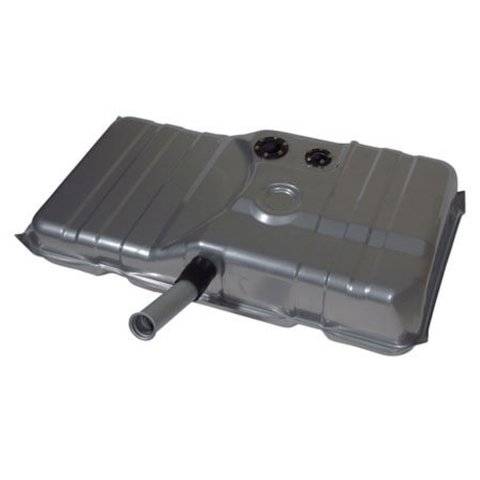 Fuel Tank - Sniper EFI - 21 gal - 255 lph Pump - 1/4 in NPT Outlet / 1/4 in NPT Return - Sending Unit - Steel - Silver Powder Coat - GM F-Body 1978-81 - Kit