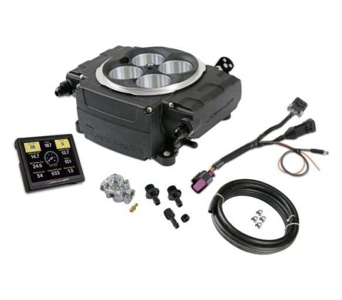 Fuel Injection - Sniper 2 EFI - Throttle Body - Square Bore - Aluminum - Black Powder Coat - Kit