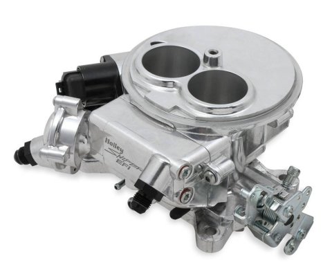 Fuel Injection - Sniper EFI - Throttle Body - Holley Flange - Aluminum - Silver - Kit