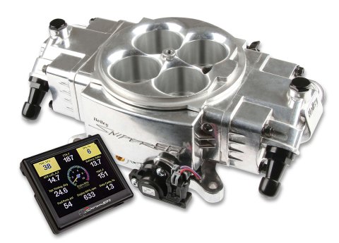 Fuel Injection - Sniper Stealth - Throttle Body - Square Bore - Aluminum - Silver - Kit