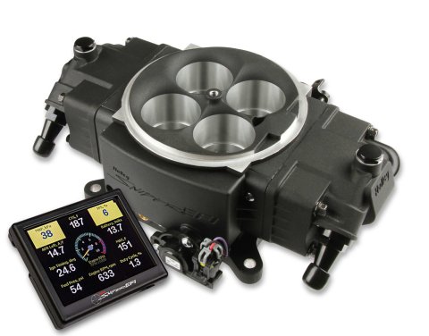 Fuel Injection - Super Sniper Stealth - Throttle Body - 870 CFM - Aluminum - Black - Kit