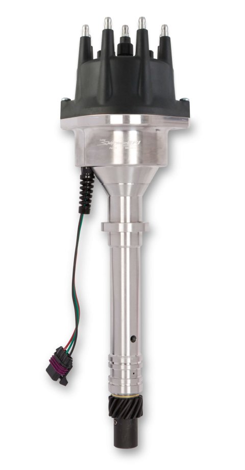 Distributor - Holley Sniper EFI - Hyperspark - Hall Effect - HEI Style Terminal - Black - Small Block Ford - Each