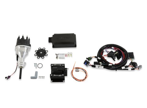 Ignition Kit - Sniper 1 HyperSpark - HyperSpark Distributor - HEI Cap - Ignition Box / Coil / Harness Included - Mopar RB-Series - Kit
