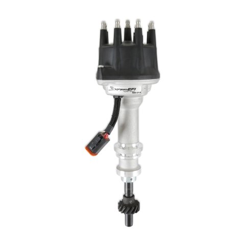 Distributor - Sniper EFI Hyperspark - Hall Effect Pickup - HEI Style Terminal - Black - Big Block Ford - Each