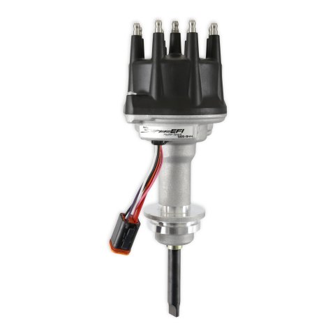 Distributor - Sniper EFI Hyperspark - Hall Effect Pickup - HEI Style Terminal - Black - Mopar B-Series - Each
