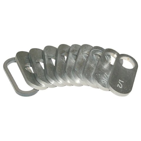 Control Arm Caster Slug - Precision Max - 0-1/2 in Offset - 1/16 in Increments - Slot / Key Upper Control Arms - Kit