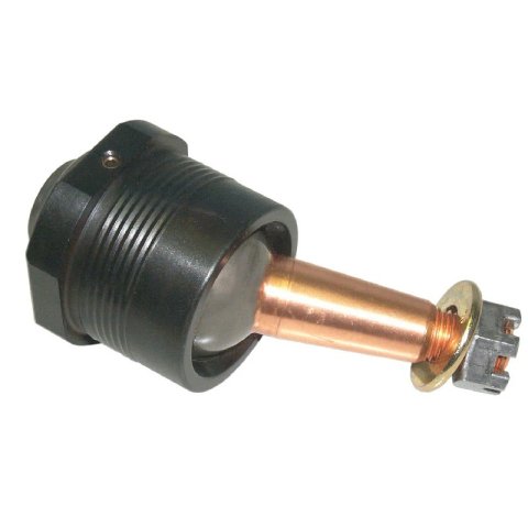 Ball Joint - Precision - Take-A-Part - Greasable - Upper - Screw-In - Low Friction - 1.500 in/ft Taper - 3.34 in Stud - 1/2-20 in Thread - Hardware Included - Aluminum Cap - Black Anodized - Each