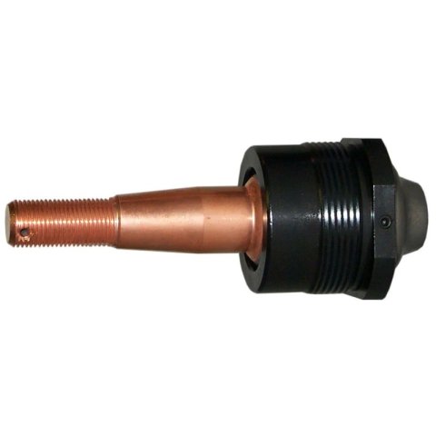 Ball Joint - Precision - Take-A-Part - Greasable - Lower - Screw-In - 2.000 in/ft Taper - 4.17 in Stud - 5/8-18 in Thread - Hardware Included - Aluminum Cap - Black Anodized - Each