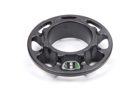 Coil-Over Adapter - 2.5 in Coil-Over to 5 in Spring - 1.3 lb Per Pair - IMCA Approved - Aluminum - Black Powder Coat - Each