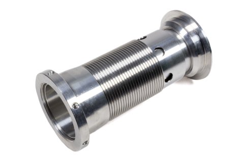 Spring Pre-Loader - 10 in Long Shock - 3 in Spring - Aluminum - Polished - Each