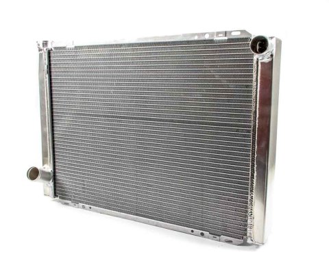 Radiator - 28.75 in W x 19.5 in H x 3 in D - Passenger Side Inlet - Driver Side Outlet - Aluminum - Natural - Each