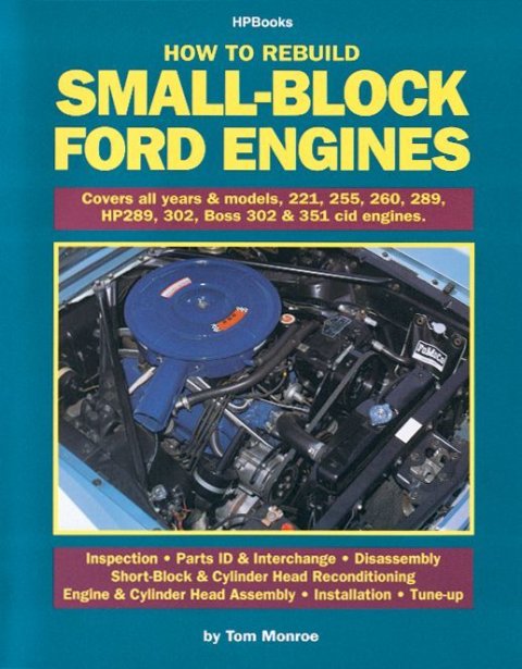 Book - How to Rebuild Small-Block Ford Engines - 160 Pages - Paperback - Each
