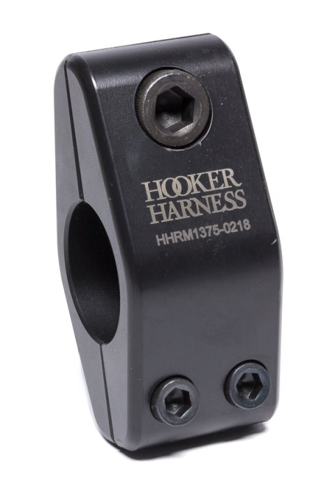 Harness Hardware - Clamp-On - 1-3/8 in Diameter Tube - Steel - Black Oxide - Sprint Car - Each