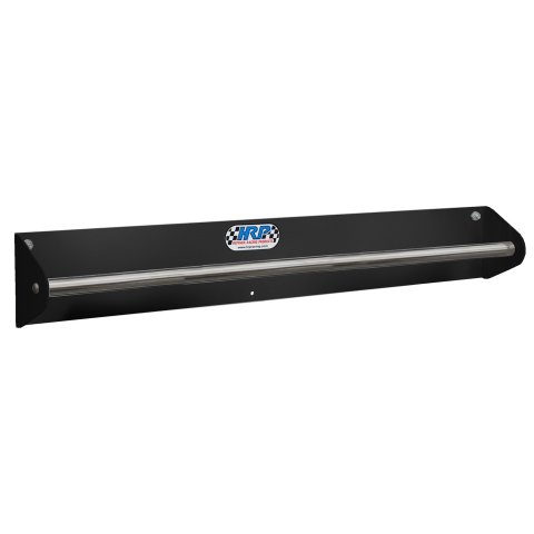 Tie Down Hanger - Wall Mount - 18 in Long - Aluminum - Black Powder Coat - Each