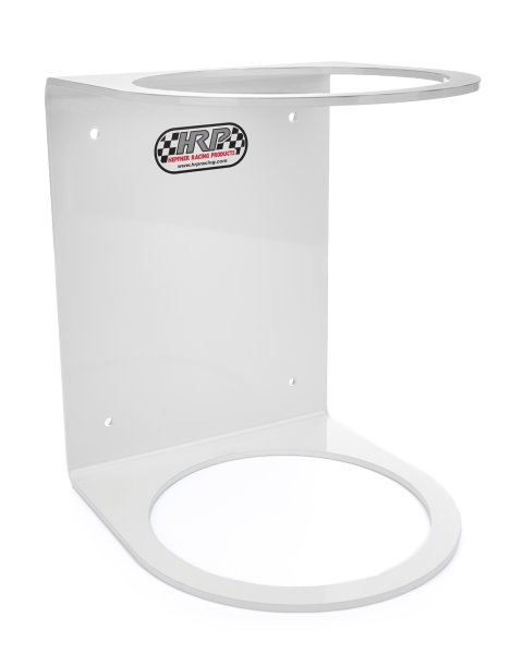 Nitrogen Bottle Holder - 7 in Diameter Bottles - Aluminum - White Powder Coat - Each