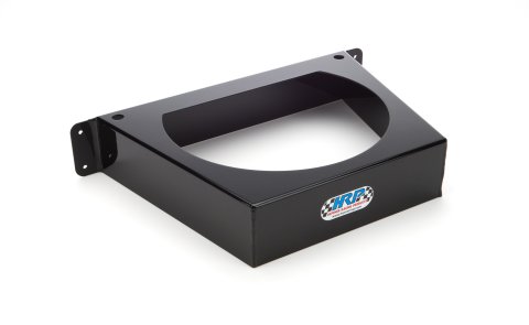 Funnel Rack - Wall Mount - D-Shaped Funnel - Aluminum - Black Powder Coat - Each
