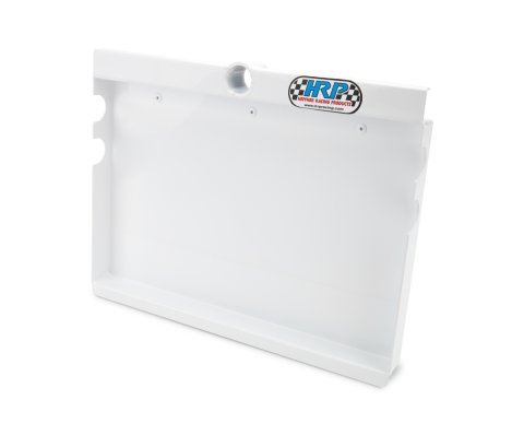 Torsion Bar Tray - Bumper Mount - 2 Torsion Bar Capacity - Aluminum - White Powder Coat - Sprint Car - Each