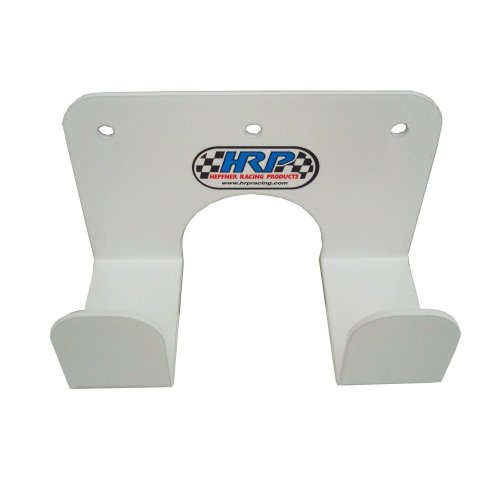 Push Broom Holder - Small - Wall Mount - Aluminum - White Powder Coat - Each
