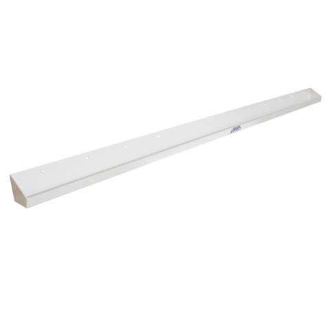 Wing Holder Tray - Wall Mount - Top Wing - Aluminum - White Powder Coat - Kit