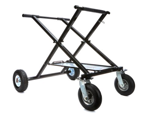 Stacker Cart - Racing Kart Storage - Fatty Big Foot - 50 in Wide - 47.5 in long x 34.5 in Tall - Steel - Black Powder Coat - Each