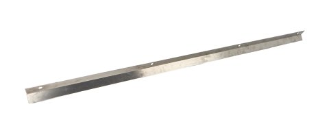 Top Wing Wicker Bill - 60 in Long - 10 Degree - 1 in Width x 1 in Height - 0.040 in Thick - Aluminum - Natural - Each