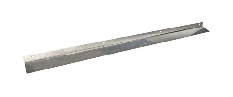 Top Wing Wicker Bill - 60 in Long - 10 Degree - 2 in Width x 3 in Height - 0.040 in Thick - Aluminum - Natural - Each