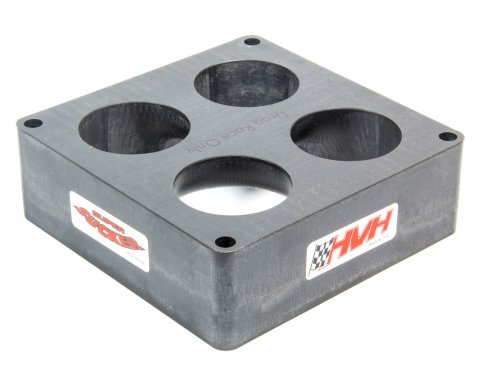 Carburetor Spacer - Super Sucker - 2 in Thick - 4 Hole - Dominator Flange - 2 in Bore Diameter - Plastic - Each