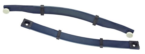 Leaf Spring - High Performance Street - Mono-Leaf - 330 lb/in - Composite - Blue - Chevy Corvette 1968-72 - Each