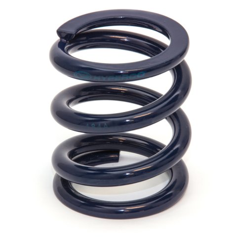 Coil Spring - Coil-Over - 2.25 in ID - 4 in Length - 850 lb/in Spring Rate - Blue Powder Coat - Each