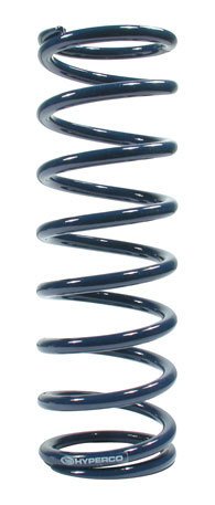 Coil Spring - Coil-Over - 2.5 in ID - 8 in Length - 425 lb/in Spring Rate - Steel - Blue Powder Coat - Each