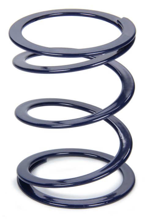 Coil Spring - Helper - 2.25 in ID - 4 in Length - 25 lb Spring Rate - Steel - Blue Powder Coat - Each