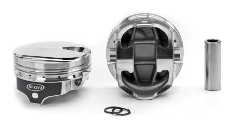 Piston - Premium Forged - 4.310 in Bore - 1/16 x 1/16 x 3/16 in Ring Groove - Plus 12.00 cc - Big Block Chevy - Set of 8