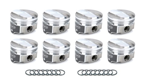 Piston - FHR - Forged - 4.125 in Bore - 5/64 in x 5/64 in x 3/16 in Ring Grooves - Plus 17.00 cc - Big Block Chevy - Set of 8