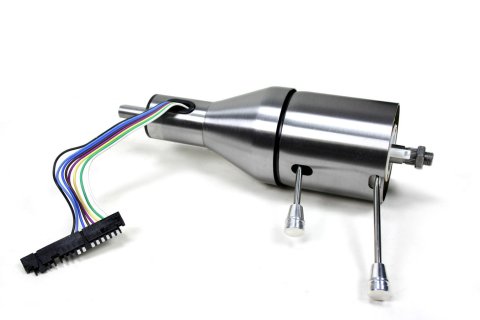 Steering Column - Tilt - 2 in Tube - 16 in Length - Hazard / Turn Signal - Steel - Natural - Universal - Each