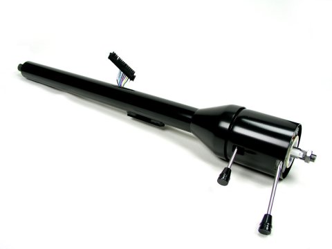 Steering Column - Retrofit - Tilt - Hazard / Turn Signal - Steel - Black Powder Coat - GM X-Body 1967 - Each