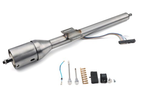 Steering Column - Retrofit - Tilt - Column Shift - Hazard / Turn Signal - Steel - Paintable - Ford Fullsize Truck 1967-72 - Each