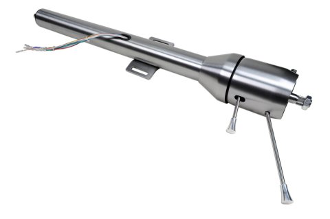Steering Column - Retrofit - Tilt - Hazard / Turn Signal - Steel - Natural - Ford Fullsize Truck 1973-77 - Each