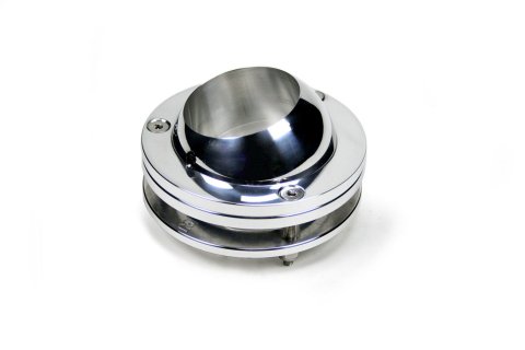 Steering Column Bracket - 2 in Diameter Tube - Swivel - Aluminum - Polished - Each