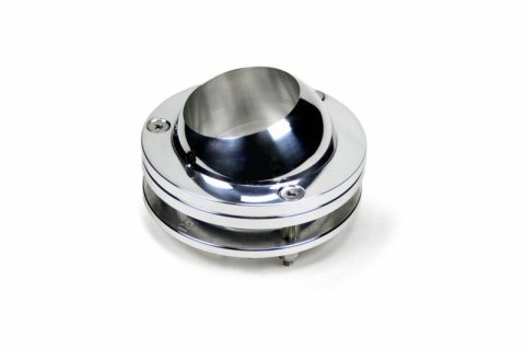 Steering Column Bracket - 1-1/2 in Diameter Tube - Swivel - Aluminum - Polished - Each
