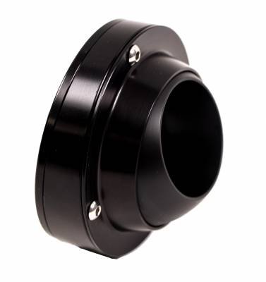 Steering Column Bracket - 2.25 in Diameter Tube - Swivel - Aluminum - Black Anodized - Ididit Columns - Each
