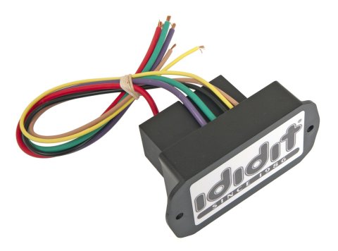 Dimmer Relay - 40 Amp Relays - Wiring Included - Plastic - Black - Ididit Steering Columns - Kit