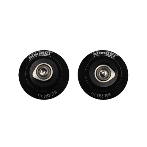 Helmet Anchor - FHR Stand 21 - Post style - Aluminum - Black Anodized - SA Helmets - Pair