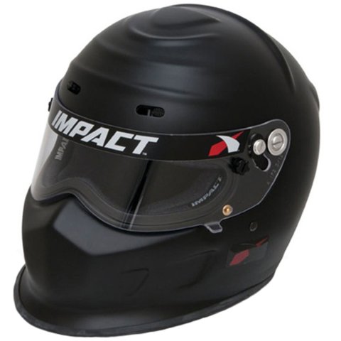 Helmet - Champ - Full Face - Snell SA2020 - Head and Neck Support Ready - Flat Black - Medium - Each