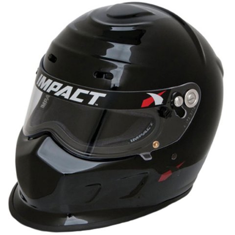 Helmet - Champ - Full Face - Snell SA2020 - Head and Neck Support Ready - Black - Large - Each