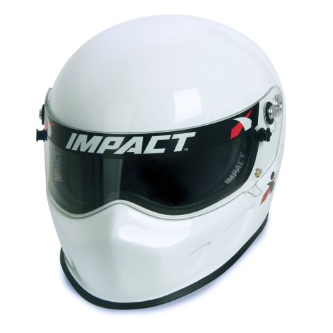 Helmet - Champ ET - Full Face - Snell SA2020 - Head and Neck Support Ready - White - Large - Each