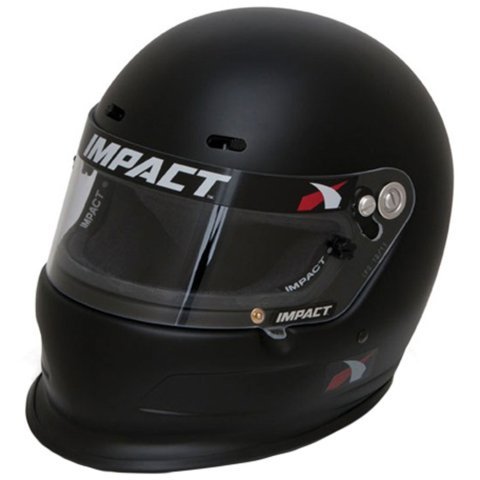 Helmet - Charger - Full Face - Snell SA2020 - Head and Neck Support Ready - Flat Black - X-Large - Each