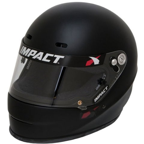 Helmet - 1320 - Full Face - Snell SA2020 - Head and Neck Support Ready - Flat Black - Medium - Each