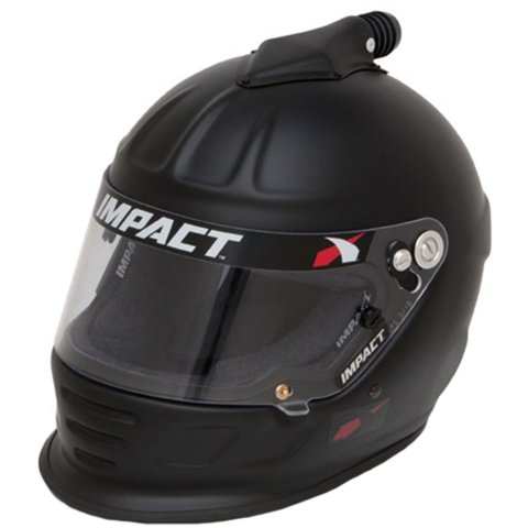 Helmet - Air Draft - Full Face - Snell SA2020 - Head and Neck Support Ready - Flat Black - Large - Each