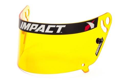 Helmet Shield - Anti-Fog - Amber - Impact Air Drafts / Air Draft OS20 / Draft TS / Supersport / Eurosport / 1320 / Fueler Helmets - Each